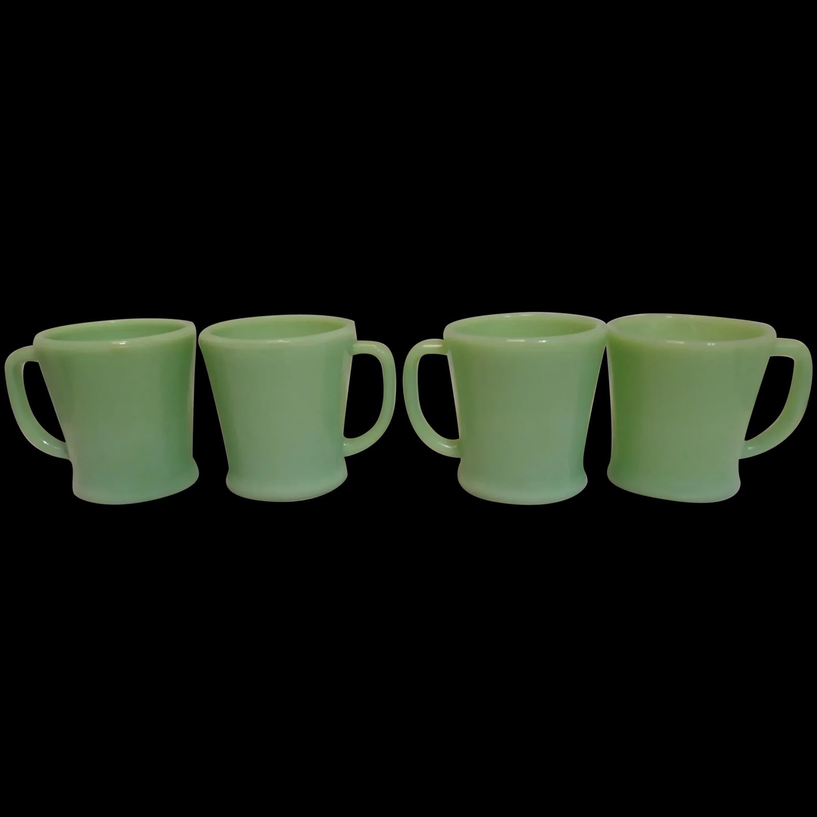Fire King 1948-1950 Oven Ware D Handle Jadeite Coffee Mug (1 of 13)