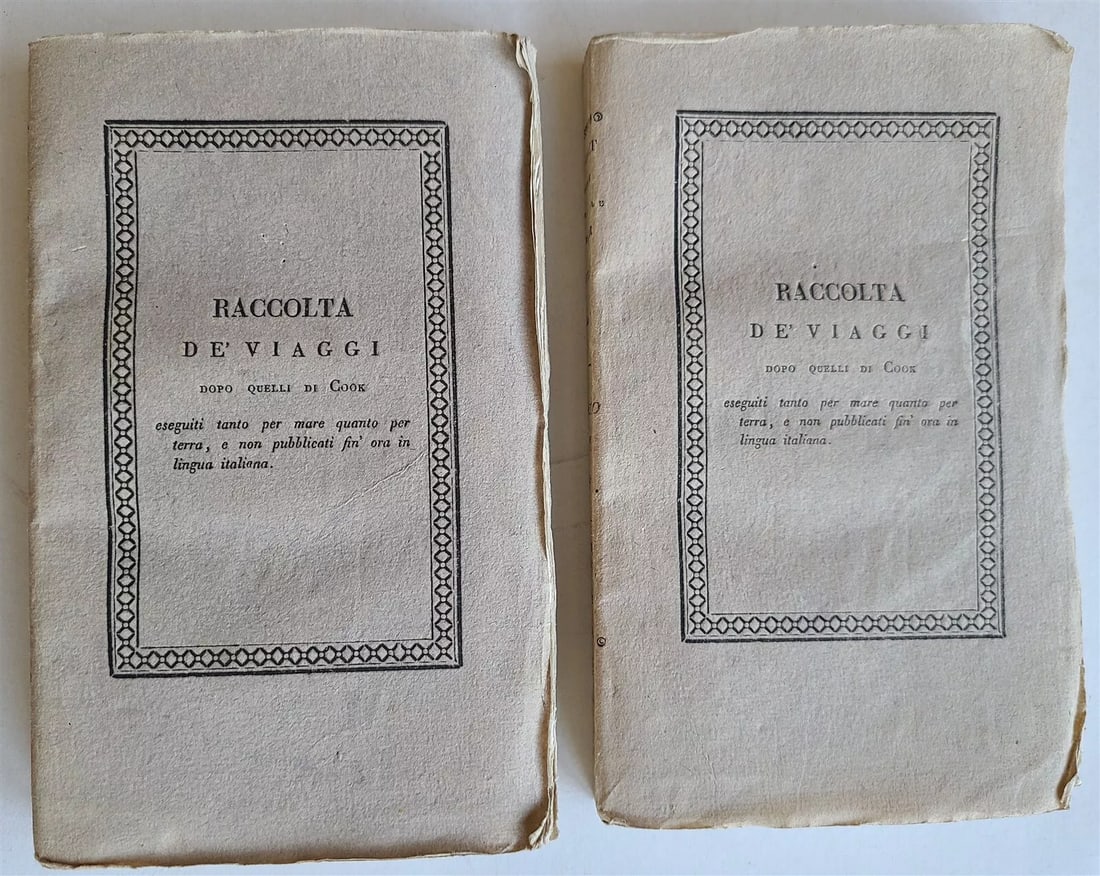 1825 TRAVELS in BALEARIC & PITIUSA ISLANDS 1801-1805 ITALIAN antique ILLUSTRATED: Viaggio nelle isole Baleari e Pitiuse fatto negli anni 1801, 1802, 1803, 1804 e 1805. (Travels in the Balearic and Pitiusa islands during the years 1801, 1802, 1803, 1804 and 1805) Subtitle: "Raccolta