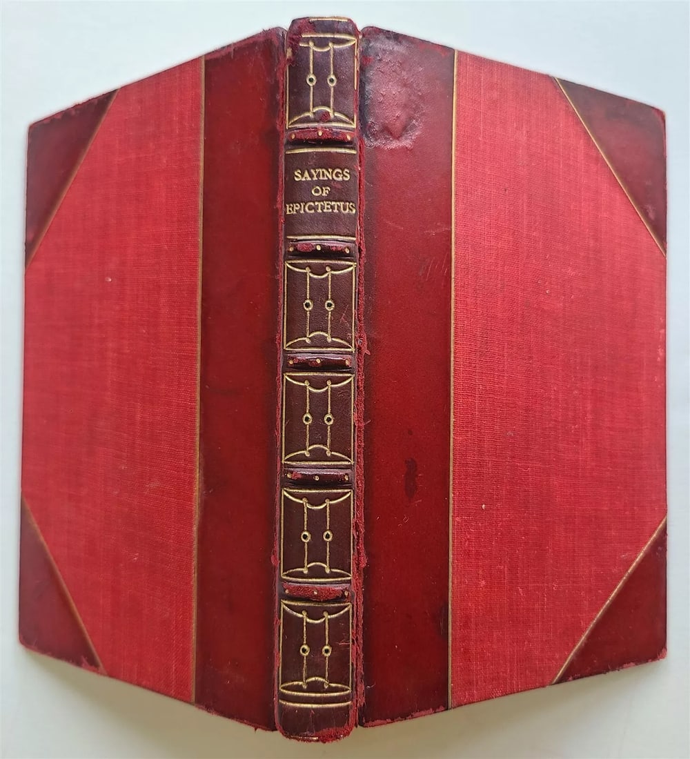 1909 GOLDEN SAYINGS of EPICTETUS antique in ENGLISH nice binding (1 of 8)