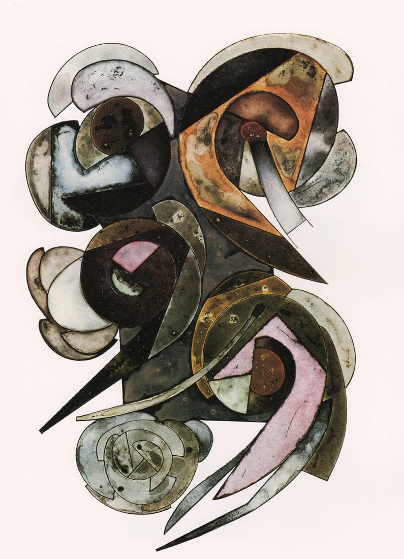 IRVING PENN - Drawing, untitled, NY, 1988: Artist: IRVING PENN Print Title: Drawing, untitled, NY, 1988 Medium: Photolithograph Printed 1990’s in the US Image size (inches) approx. 10 x 8” Irving Penn was an American photographer k