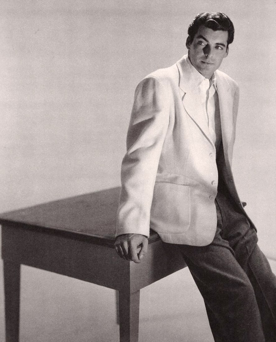 GEORGE PLATT LYNES - Rory Calhoun, 1947 (1 of 1)