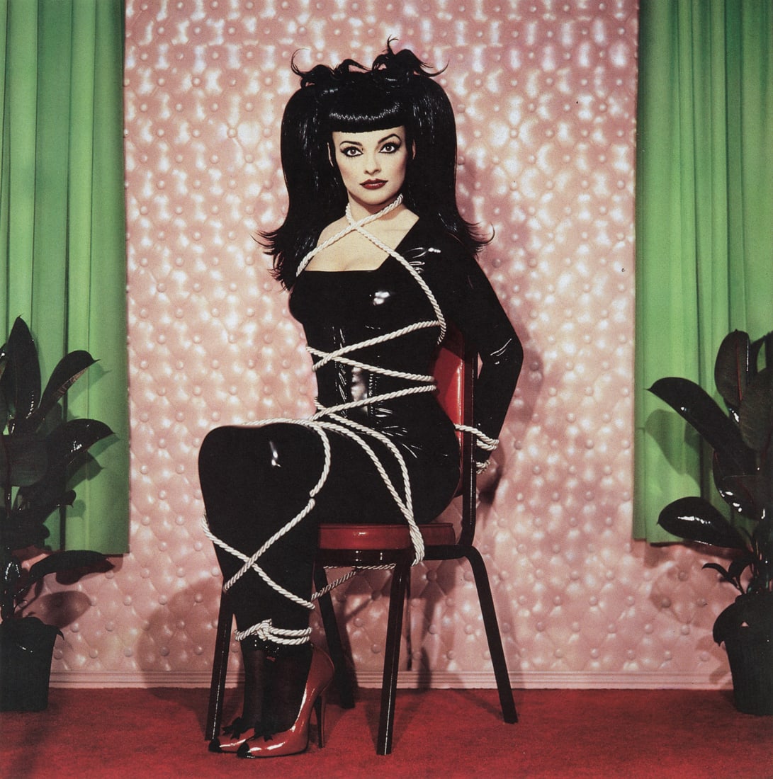 PIERRE & GILLES - Nina Hagen, 1993: Artist: Pierre & Gilles Title: Nina Hagen, 1993 Medium: Photo Litho, 1997, Germany Dimensions: 7.8x7.85" Description: Heat Wax Mounted on 11x14" Conservation Board Artist Bio: Pierre Commoy and Gilles