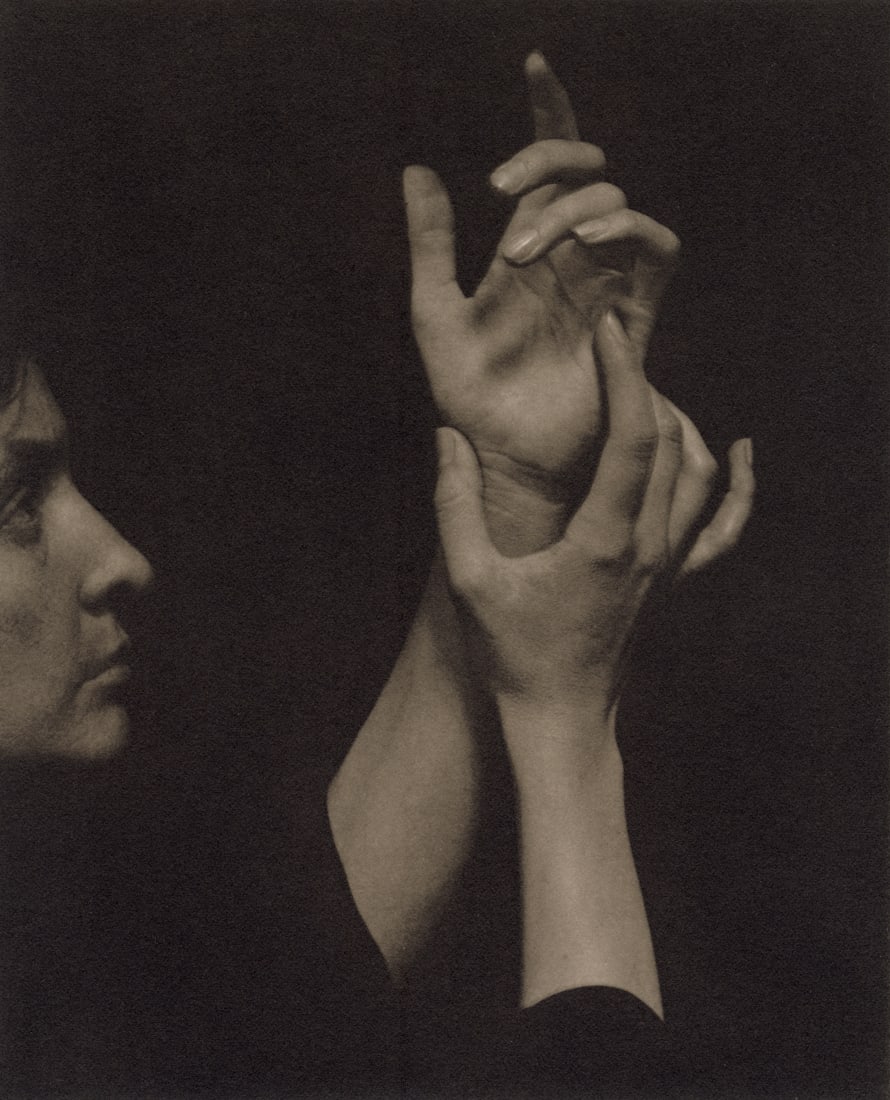 ALFRED STIEGLITZ - Georgia O'Keeffe, 1921: Artist: Alfred Stieglitz Title: Georgia O'Keeffe, 1921 Medium: Gravure, 1983, USA Dimensions: 7.1x8.8" Description: Heat Wax Mounted on 8.5x11" Conservation Board Artist Bio: Alfred Stieglitz (1864-19