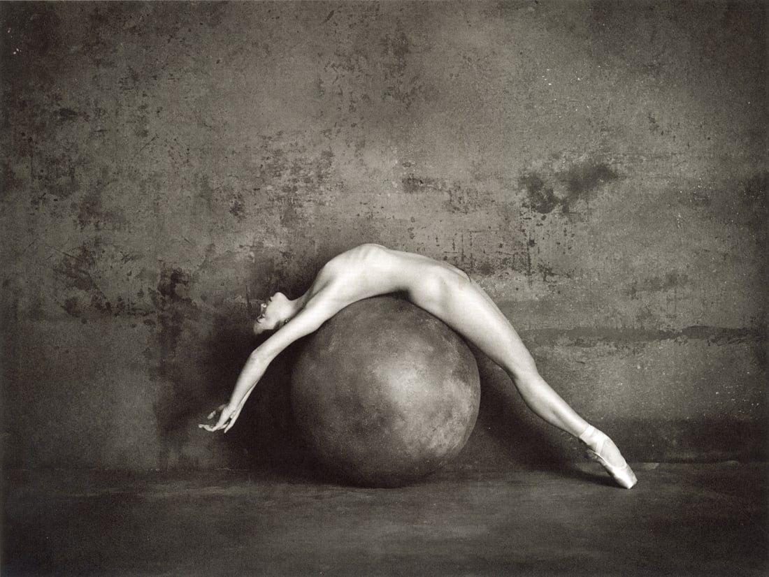 MARC LAGRANGE - Ball Bearing: Artist: Marc Lagrange Title: Ball Bearing Medium: Photo Litho, 2015, Belgium Dimensions: 9.4x7.1" Description: Heat Wax Mounted on 11x14" Conservation Board Artist Bio: Marc Lagrange (1957 - 2015) was