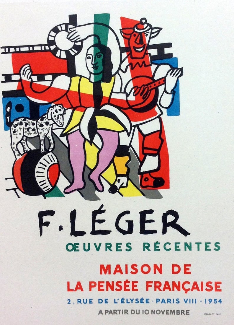 Fernand Leger Lithograph 37 Oeuvres recentes (1 of 1)