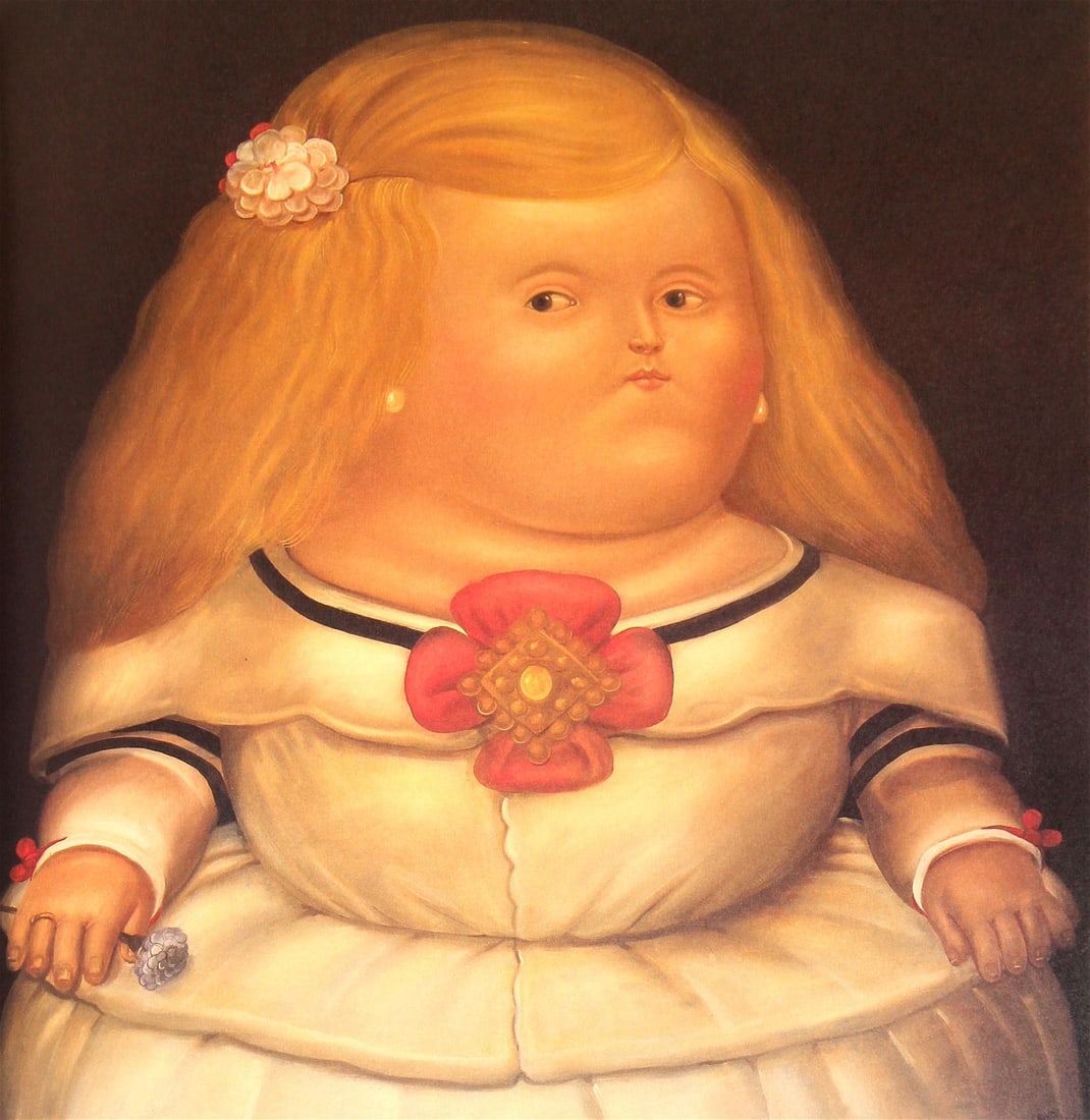 Fernando Botero (after) Print After Velazquez 1983: Title: After Velasquez Artist: Fernando Botero Country: Colombia Medium: Offset – Quadrichromie Marks: Not Signed not numbered Paper size: 16 x 12 inch Printed: 1983 in Italy Provenance: Book Fe