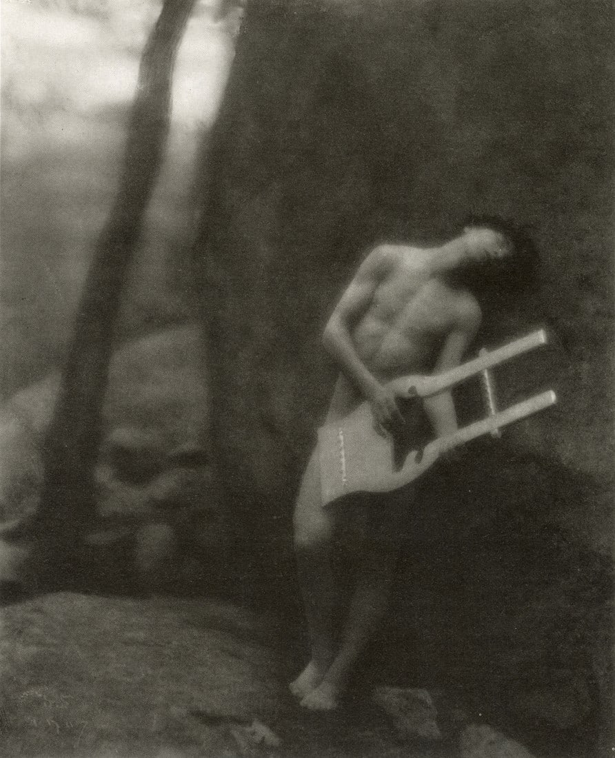 F. HOLLAND DAY - Apollo, 1907: Artist: F. Holland Day Title: Apollo, 1907 Medium/Date: Photo Litho, 1987, Italy Dimensions: 6.9x8.5" Descripition: Heat Wax Mounted on 8.5x11" Conservation Board Artist Bio: Fred Holland Day (1864 -1