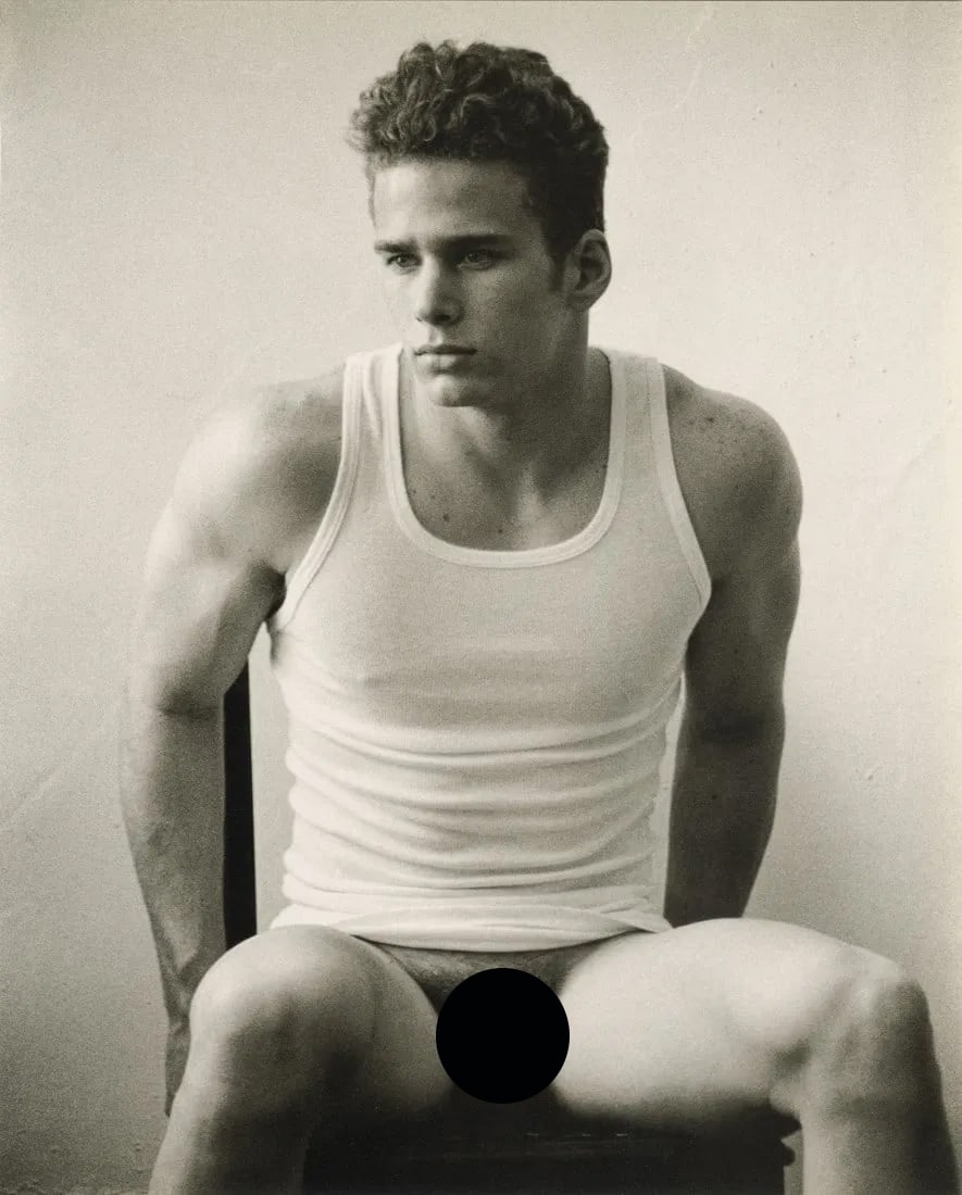 REED MASSENGILL - Brian, Knoxville, 1992: Artist: Reed Massengill Title: Brian, Knoxville, 1992 Medium/Date: Photo Litho, 1997, Italy Dimensions: 9.45x11.75" Descripition: Heat Wax Mounted on 12x16" Conservation Board Artist Bio: Reed Masseng