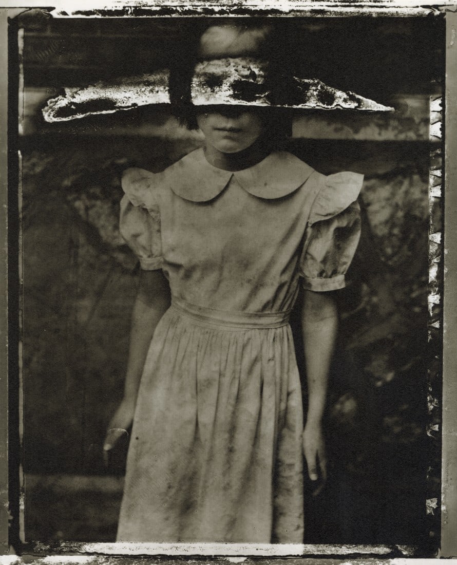 SARAH MOON - Pauline, 1990: Artist: Sarah Moon Title: Pauline, 1990 Medium/Date: Photo Litho, 2001, Italy Dimensions: 7.95x9.85" Descripition: Heat Wax Mounted on 11x14" Conservation Board Artist Bio: Sarah Moon (1941) previousl