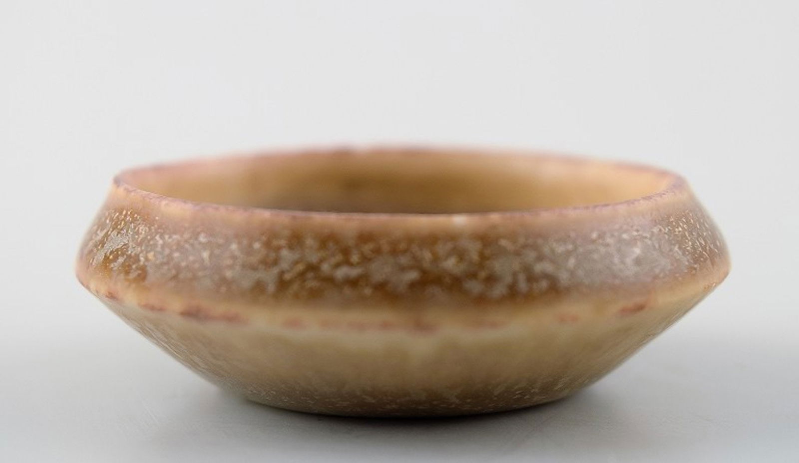 Carl Harry Stalhane, Rörstrand miniature stoneware bowl. (1 of 4)