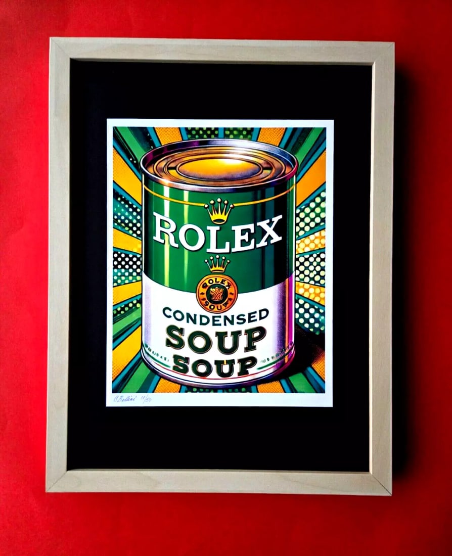CHIARA BELLINI | ROLEX CONDENSED SOUP Hand Signed Authentic Print LtdEd COA (1 of 3)