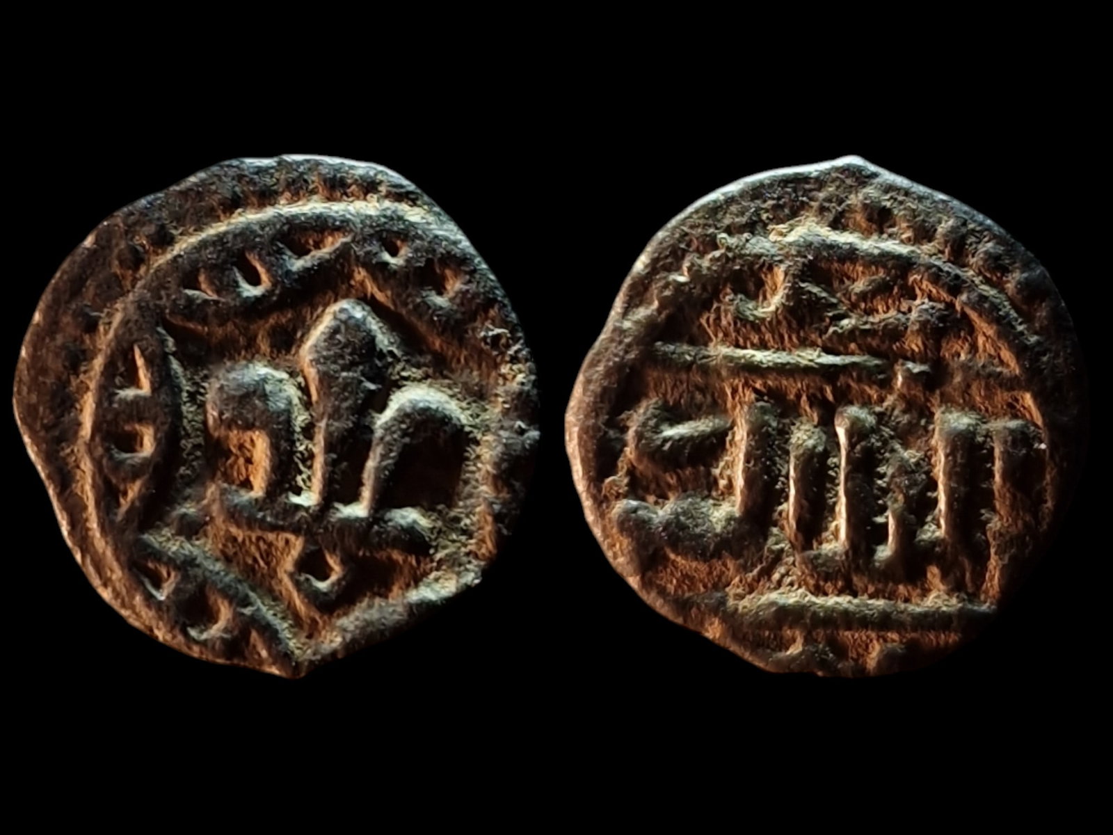 Mamluk Coin: Sha'ban II: Title: Mamluk Coin: Sha'ban II Description: Mamluk Coin: Sha'ban II (AH 764–778 / AD 1363–1376) This copper fals was minted during the reign of Sultan al-Ashraf Sha'ban II, who ruled the Mamluk Su