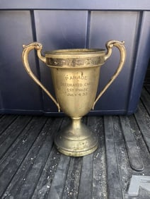 1933 9 1/2” Decorated Car Parade Loving Cup Trophy