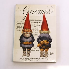 Gnomes by Poortvliet & Huygen - 1977 First Edition US Hard Cover With Dust jacket