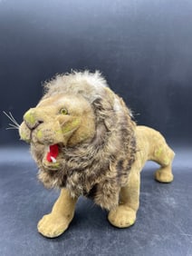 Old Flocked Lion 12"