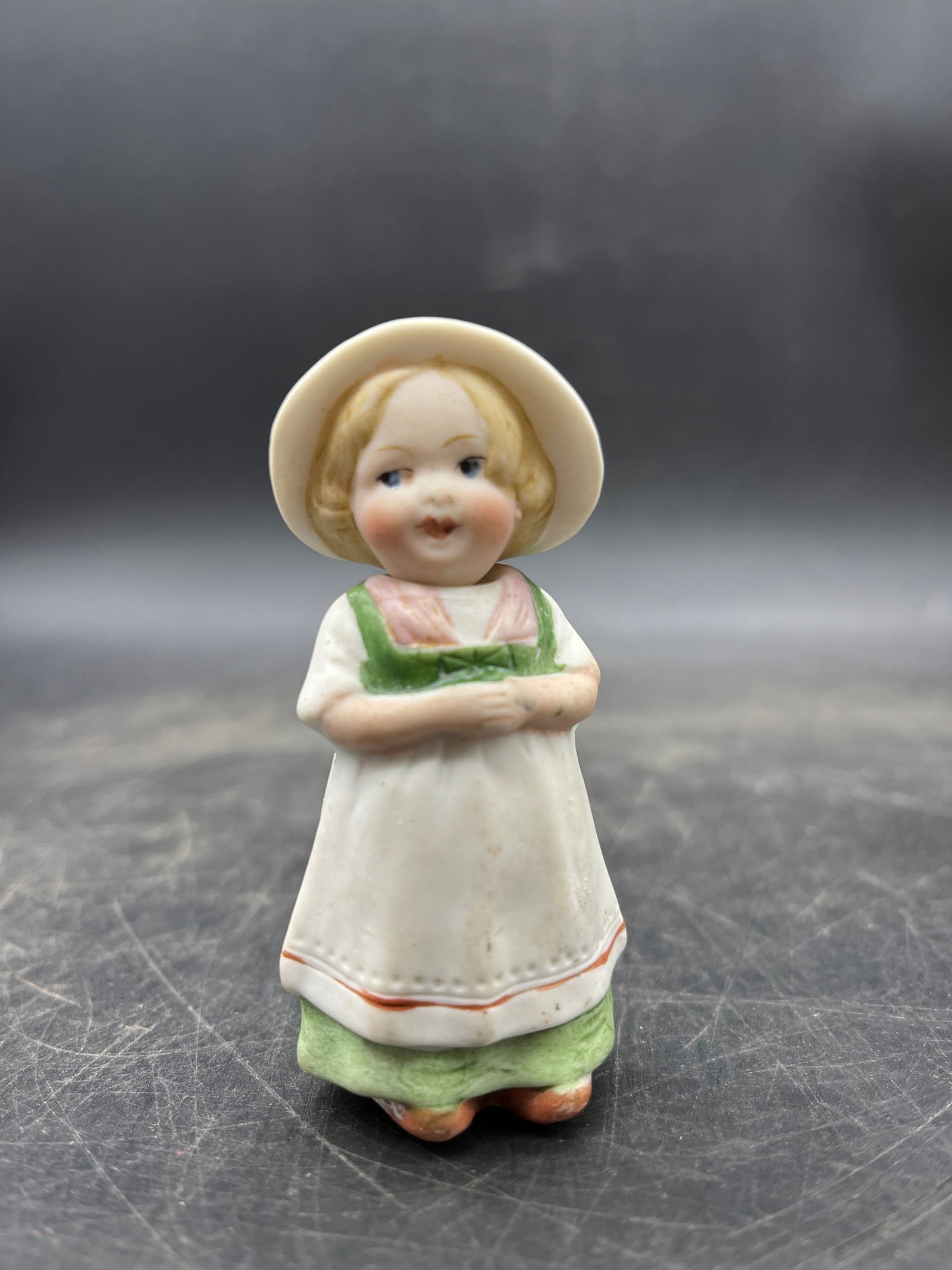 Antique CD KENNY Bisque NODDER Store PREMIUM - Early 1900s -GERMANY (1 of 8)