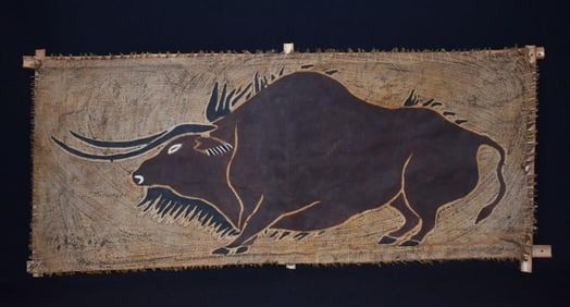 Lascaux Cave Art Bull Wall Hanging