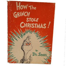 Dr Seuss How the Grinch Stole Christmas First Edition Random House, New York 1957