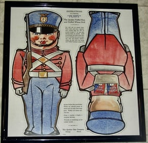 Quaker Oats “Puffy” Cloth Doll Pattern 1930