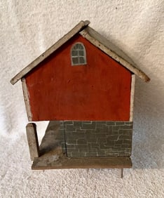 Small Wooden Cigar Box Barn
