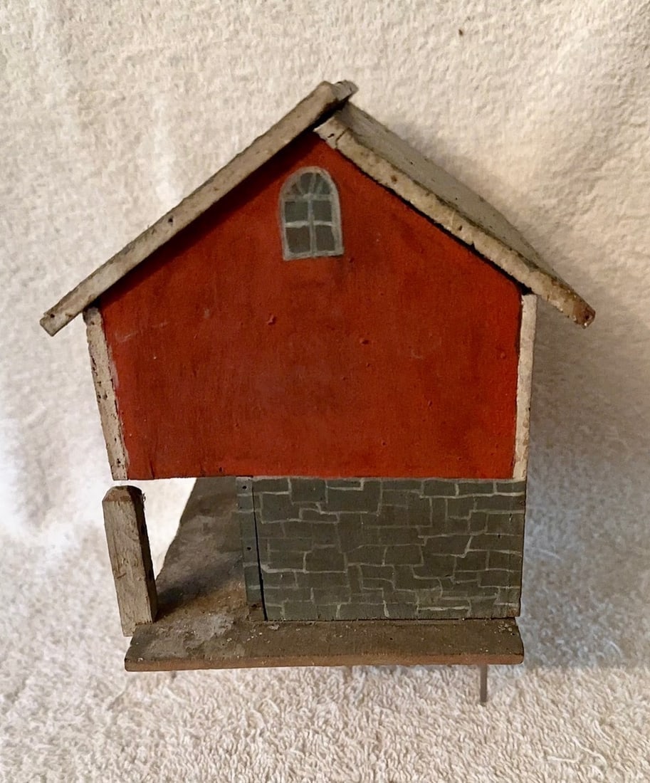 Small Wooden Cigar Box Barn (1 of 6)