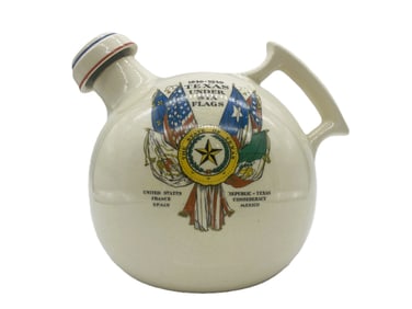 1930's TEXAS CENTENNIAL WATER JUG BY UNIVERSAL POTTERIES