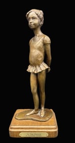 SUSANNE VERTEL (American B 1954) BRONZE SCULPTURE