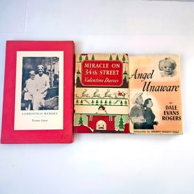 Christmas Book Lot set of 3