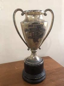 1929 13 5/8” Oregon Retail Merchants Loving Cup Trophy