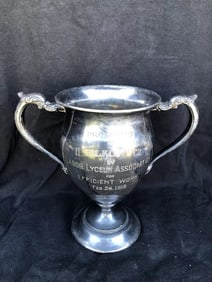 1919 Jewish Labor Lycum Association Loving Cup Trophy