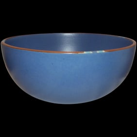Dansk Mesa Blue 10” Mixing Bowl, Ramekins, Salad Plates, Saucers