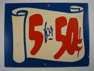 Soda Fountain Tin Trade Sign Country Store #6