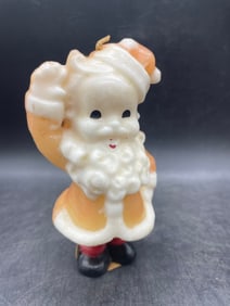 Vintage Gurley Waving Santa Candle