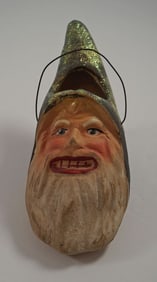 Christmas Belsnickel Composition Candy Container