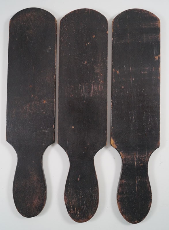 3 Wooden Carnival Game Wheel Betting Paddles #4 (1 of 2)