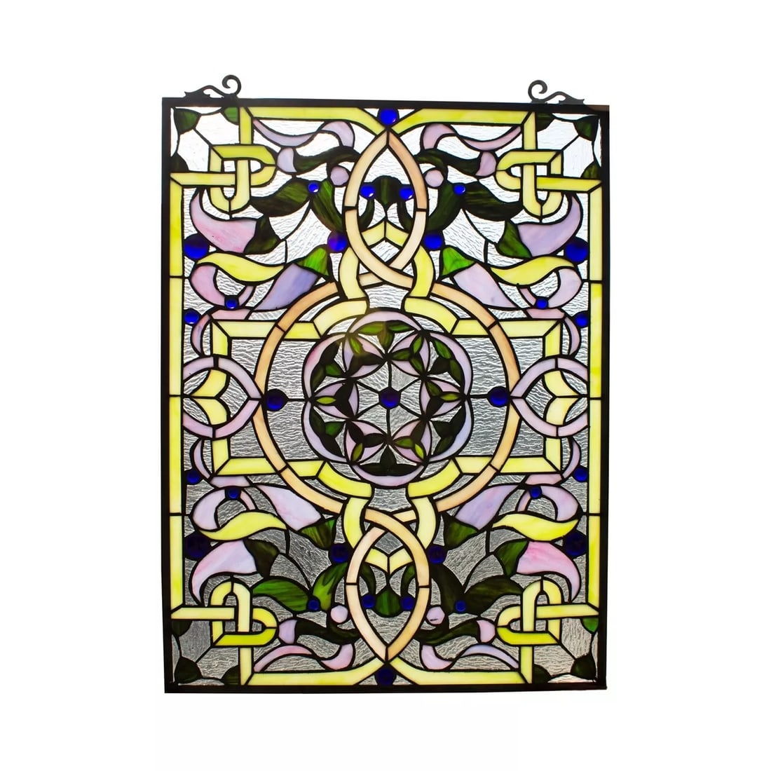 25" Stained Glass Window Hanging Panel Suncatcher (1 of 4)