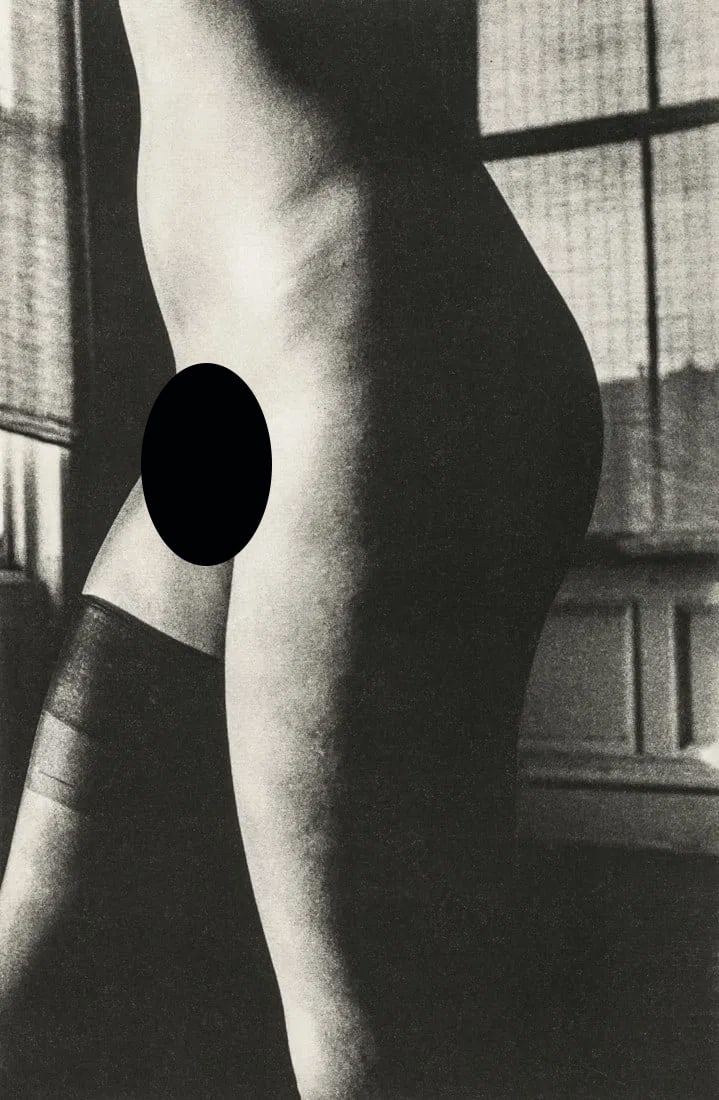 RALPH GIBSON - Torso: Artist: Ralph Gibson Title: Torso Medium: Photoengraving, 1974, USA (Days at Sea) Dimensions: 5.2x7.95" Description: Heat Wax Mounted on 8.5x11" Conservation Board Artist Bio: Ralph Gibson is an Ameri