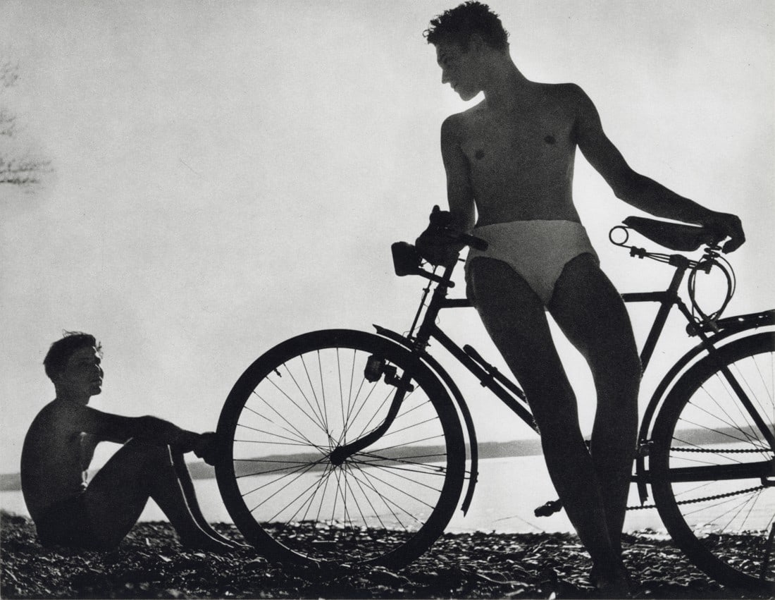 HERBERT LIST - Ammersee, Germany, 1950: Artist: Herbert List Title: Ammersee, Germany, 1950 Medium: Sheet Fed Gravure, 1988, Japan Dimensions: 9.1x7.05" Description: Heat Wax Mounted on 8.5x11" Conservation Board Artist Bio: Herbert List wa