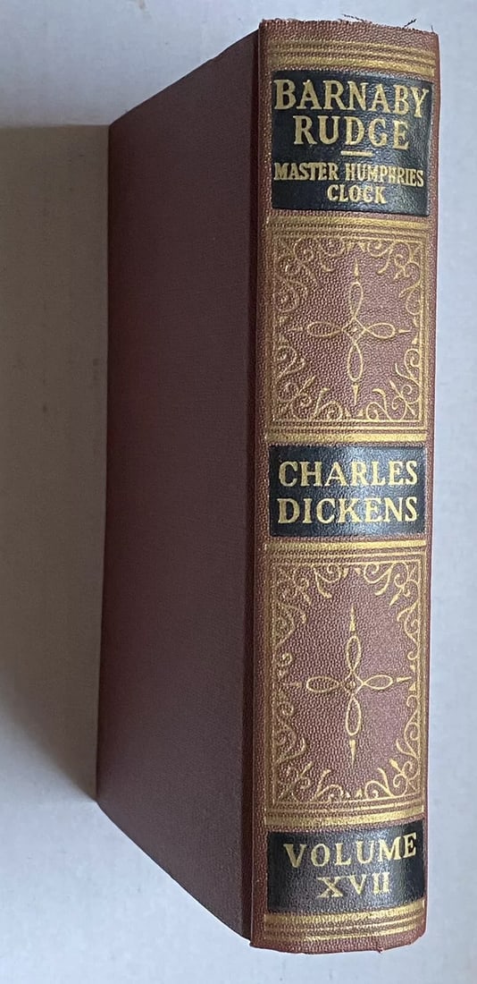 Charles Dickens BARNABY RUDGE,MASTER HUMPHREY'S CLOCK,MUGBY Books Inc. 1936 HC (1 of 14)