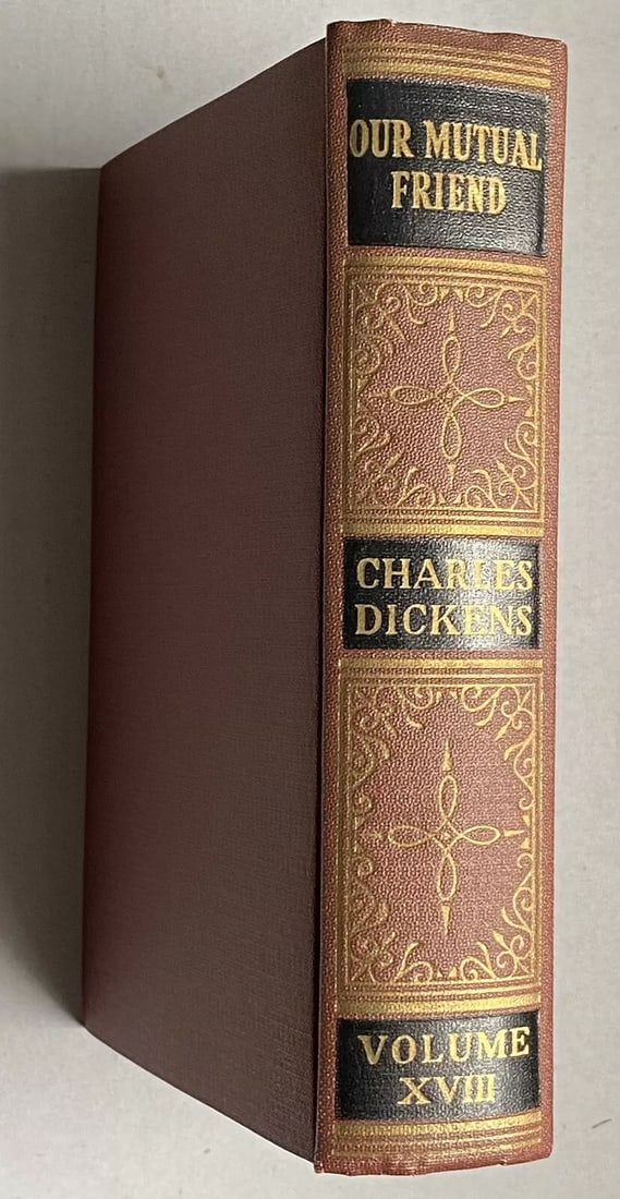 Charles Dickens OUR MUTUAL FRIEND Vol. XVIII Books Inc. 1937 HC Very Good Cond. (1 of 11)