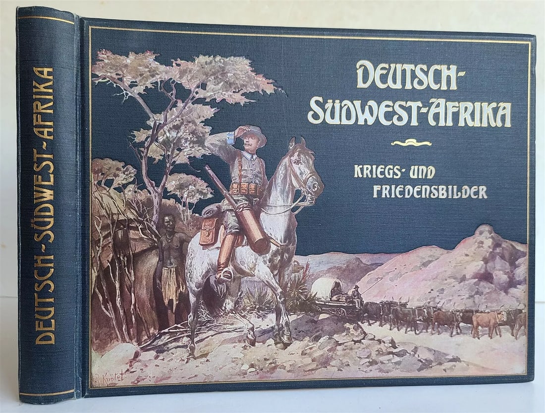 1907 DEUTSCH SUDWEST AFRIKA ILLUSTRATED w/ 100 PHOTOS ANTIQUE German Africa (1 of 20)