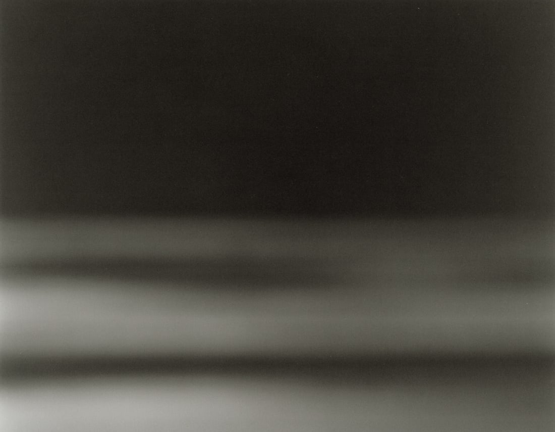 HIROSHI SUGIMOTO - Bay of Sagami, Kaikoh, 2011: Artist: Hiroshi Sugimoto Title: Bay of Sagami, Kaikoh, 2011 (NEG. 541) Medium: Photo Litho, 2019, Italy Dimensions: 8.45x6.6" Description: Heat Wax Mounted on 8.5x11" Conservation Board Artist Bio: Hi