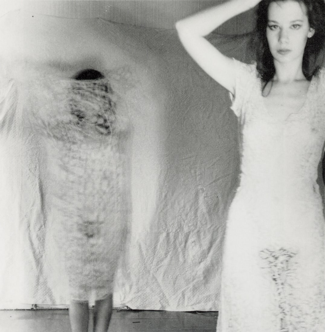 FRANCESCA WOODMAN - Untitled, 1978-79: Artist: Francesca Woodman Title: Untitled, 1978-79 Medium: Photo Litho, 2024, Italy Dimensions: 6.65x6.8" Description: Heat Wax Mounted on 8.5x11" Conservation Board Artist Bio: Francesca Stern Woodma