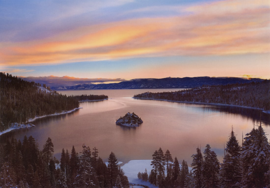 ELIZABETH CARMEL - Winter, Emerald Bay, Lake Tahoe (1 of 1)
