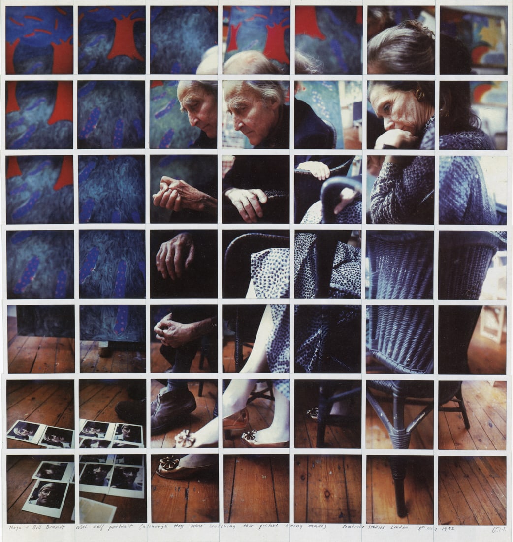 DAVID HOCKNEY - Noya + Bill Brandt, London, 1982 (1 of 1)
