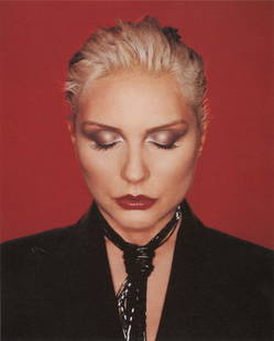RANKIN - Debbie Harry: Artist: Rankin Title: Debbie Harry Medium: Photo Litho, 2000, South Korea Dimensions: 7.8x9.7" Description: Heat Wax Mounted on 11x14" Conservation Board Artist Bio: John Rankin Waddell (1966), also k