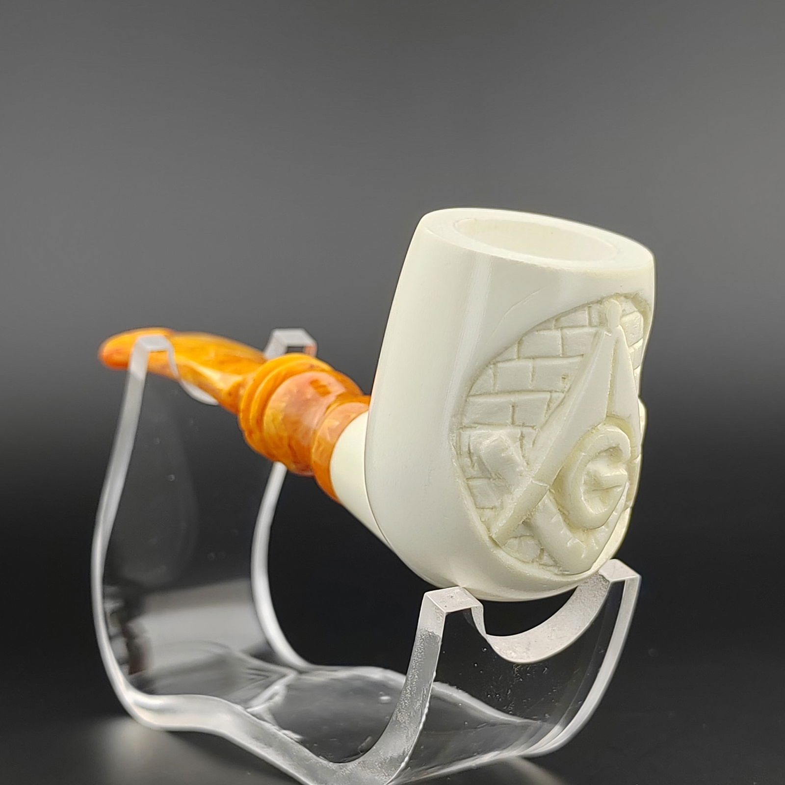 Masonic Meerschaum Pipe (1 of 9)