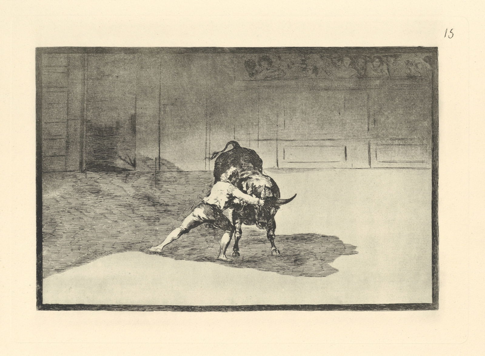 Francisco Goya "Tauromaquia" Plate 15 (1 of 1)