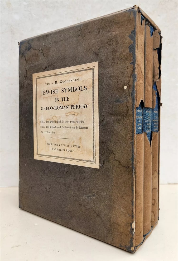 1953 JEWISH SYMBOLS in GRECO-ROMAN PERIOD 3 FOLIO VOLS E. Goodenough ILLUSTRATED (1 of 20)