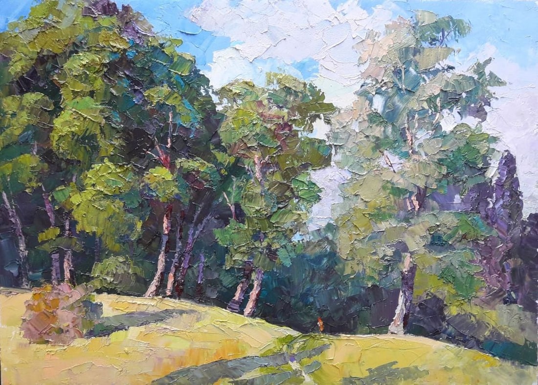 oil painting Old park Serdyuk Boris Petrovich (1 of 5)